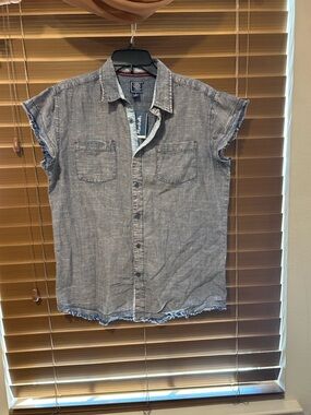 Black Jack Men's Blue Shirt